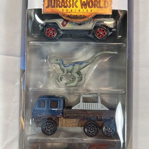 NIP Matchbox Jurassic World Dominion Set - Picture 8 of 8